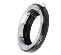 Leinox AD-27 - Anello adattatore per obiettivi Leica M per fotocamera Micro 4/3, colore: Nero