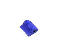 LEINOX Poggiapiedi per Moto Pedane Moto per MT07 MT09 MT10 FZ1 FZ6 FZ8 XJ6 R1 R6 Copripedale Leva Cambio Moto Copripedale Universale in Gomma(Blue)
