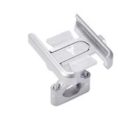 LEIOSHOP Porta Cellulare Moto Per MT01 MT 09 07 03 10 Supporto Universale Per Telefono Cellulare Da Manubrio Per Moto Accessori Con Staffa In Alluminio(Handlebar Silver)