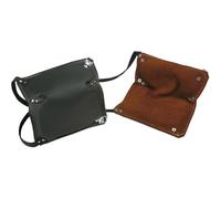 Leipold Doehle 2487 Ginocchiere in pelle Marrone, Nero 1 Paio/a