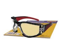 Leipold Doehle 26793SB Red Vision Occhiali di protezione Nero, Rosso EN 166-1