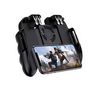 LEISHENT Controller di Gioco Mobile con Power Bank da 300 mAh e Ventola di Raffreddamento, PUBG Mobile Controller Gamepad L1 R1 Aim And Shoot Trigger