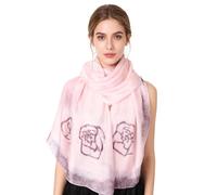 Leisofter Sciarpa Donna Sensazione di Seta Scialle di eleganti ed Moda Dona alla signora un regalo molto buono