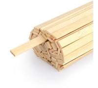 LeisuDay Confezione da 70 bastoncini di bambù naturale, 30 cm, 9 x 3 mm, strisce di legno di bambù da 9 x 3 mm, per fai da te, modelli, aquiloni, decorazioni per matrimoni, senza schegge, piatti