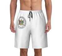 Leisure Pantaloncini Mare Delaware State Costumi da Bagnos Uomo Asciugatura Rapida Pantaloncini Spiaggia per Surf Vacanza Piscina XXL