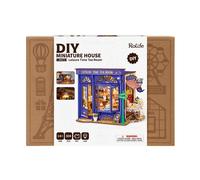 LEISURE TEA ROOM rolife ROBOTIME in legno DIY MINIATURE HOUSE da montare DG171 e