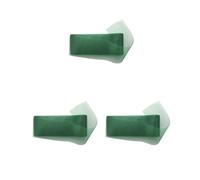 Leisurealeaneag 3 set di crinoline con treccia di crin di cavallo fai da te per accessori di moda per cappelli da sposa verde scuro