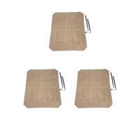 Leisurealeaneag Portaposate in tela con 7 scomparti, professionale, lavabile, protettivo, per uso domestico, ristorante, cucina, utensili da cucina, kaki, Set da 3 [kaki], as description