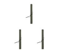 Leisurealeaneag Portaposate in tela con 7 scomparti, professionale, lavabile, protettivo, per uso domestico, ristorante, cucina, utensili da cucina, kaki, Set da 3 [verde], as description