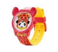 Leitmotiv X Q&Q Smile Solar Design - Duurzaam Horloge Giraf & Panda - 42mm