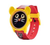 Leitmotiv X Q&Q Smile Solar Design - Duurzaam Horloge Kat & Muis - 42mm