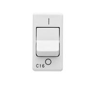 INTERRUTTORE AUTOMATICO MAGNETOTERMICO 16A GEWISS SYSTEM WHITE GW20433
