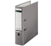 Leitz 10105085 - Raccoglitore 1010 DIN A4, larghezza dorso 80 mm, colore: Grigio chiaro