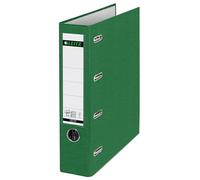 Leitz 10120055 - Lima ad arco a doppia leva, verde, A5, dorso 80 mm, in plastica, 10120055