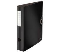 Leitz 10481095 Quality Folder 180° Active Solid, Slim, Black