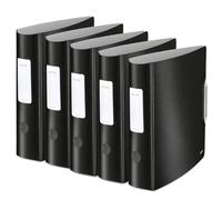 Leitz 11080094 - Raccoglitore A4, 82 mm, colore: Nero