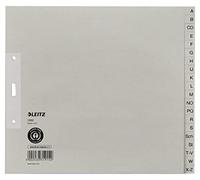 Leitz 12003085 A-Z Index Sheets A4 Paper 20 Sheets Pack of 5 Grey
