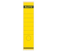 Leitz 16400015 - Self-Adhesive Label, Yellow, Rectangle, Ring Binder, Paper)