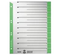 Leitz 1652 Foglie di separazione 230 g/m² verde NEW