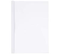 Leitz 177159 A4 cartone bianco 100pezzo (S) materiali di rilegatura - Materiali di rilegatura (A4, cartone, PVC, trasparente, Bianco), 100 Pezzi