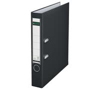 Leitz 180° A4 Plastic Lever Arch File 52mm Black narrow Black Pack of 1
