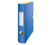 Leitz 180° Active Urban Chic A4 Lever Arch File, Blue, Curved Spine 65mm Width,