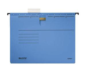 Leitz 19843035 Fascicolo sospeso Alpha DIN A4 Blu 5 Pz/confezione 5 pz.