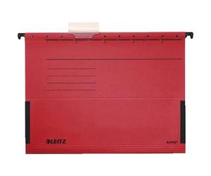 Leitz 19863025 Custodia sospesa Alpha DIN A4 Rosso 5 Pz/confezione 5 pz.