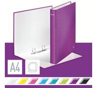 Leitz 2 Ring Binder, Holds up to 230 Maxi Sheets, Wow Range, 40 mm Spine, 424100