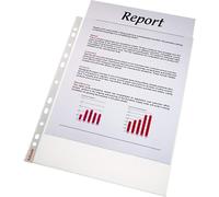 Leitz 23763 - Busta porta documenti formato A4, grana PP, impermeabile e traspar