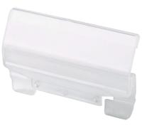 Leitz 2455/6116-00-03 - Portacartellini per cartelle sospese, 60 x 33 mm, 50 pezzi, colore: Trasparente
