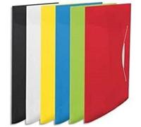 Leitz 3 Flap Folder Vivida PP A4 Polipropilene (PP) Nero, Blu, Verde, Rosso, Bianco, Giallo, 5 Pezzi