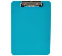 Leitz 39710051 A4 Clipboard, Rigid Plastic, WOW Range, Ice Blue Ice Blue Pack of