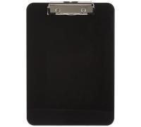 Leitz 39710095 A4 Clipboard, Rigid Plastic, WOW Range, Black