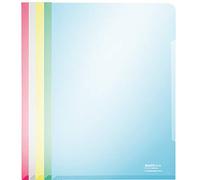 Leitz 4153-00-99 - Buste trasparenti, 100 pezzi, colori assortiti