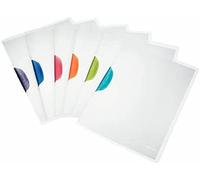 Leitz 41740099 - Cartellina a molla ColorClip Magic, formato A4, in PP, confezio