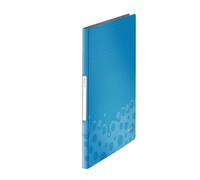 Leitz 45640037 - Portalistino con 20 buste, Formato A4, Blu, 1 pezzo