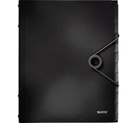 Leitz 4570-10-95 Cartellina con divisori Nero DIN A4 Polipropilene Numero scom