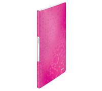 Leitz 46310023 - di 20 Buste in Polipropilene, Formato A4, Colore: Rosa