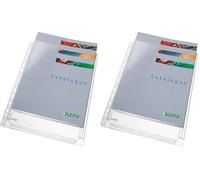 Leitz 47563003 - Busta Premium espandibile ad alta capacità, Porta documenti, Confezione da 10 buste, Capacità fino a 200 fogli A4 (80 gr/mq), Trasparente