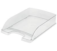 Vaschetta portacorrispondenza Leitz Plus Standard - 25,5x7x36 cm - fumE' trasparente - Leitz