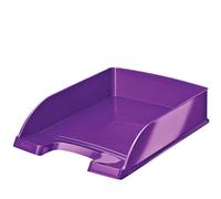 LEITZ - 52263062 - Vaschetta portacorrispondenza WOW - 25,5 x 35,7 x 7 cm - viola - Leitz - 75071 - Conf. da 1 Pz.