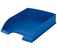 LEITZ 52270235 Plus Standard, Vaschetta Porta Corrispondenza, Formato A4, Colore Blu, 1 Pezzo