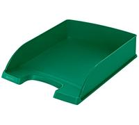 LEITZ 52270255 Plus Standard, Vaschetta Porta Corrispondenza, Formato A4, Colore Verde, 1 Pezzo