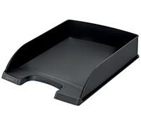 LEITZ 52270295 Plus Standard - Vaschetta Porta Corrispondenza In Formato A4, Nero, 255 x 70 x 357, 1 Pezzo