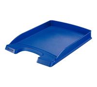 LEITZ 52370035 Plus Slim - Vaschetta Porta Corrispondenza In Formato A4, Blu, 25