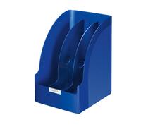 LEITZ - 52390035 - Portariviste Leitz Plus Jumbo - 24 x 31 x 21 cm - blu - Leitz - 72065 - Conf. da 1 Pz. - 52390035