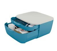 LEITZ - 53570061 - Cassettiera Cosy - 2 scomparti - blu - Leitz - 92733 - Conf. da 1 Pz.