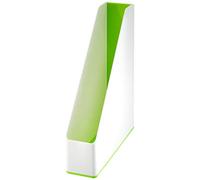 Leitz 53621054 - Portariviste WOW Duo Colour, 4 pezzi, verde