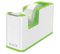 Leitz 53641054 dispenser nastro adesivo Polistirene [PS] Verde, Bianco (Leitz WOW Dual Colour Tape Dispenser for 19mm Tapes Whi NEW